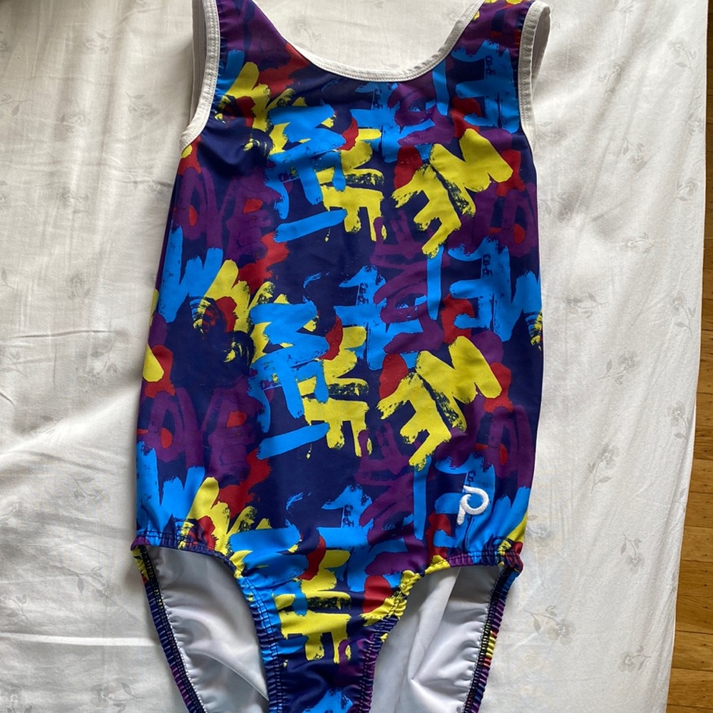 plum leotard adult medium